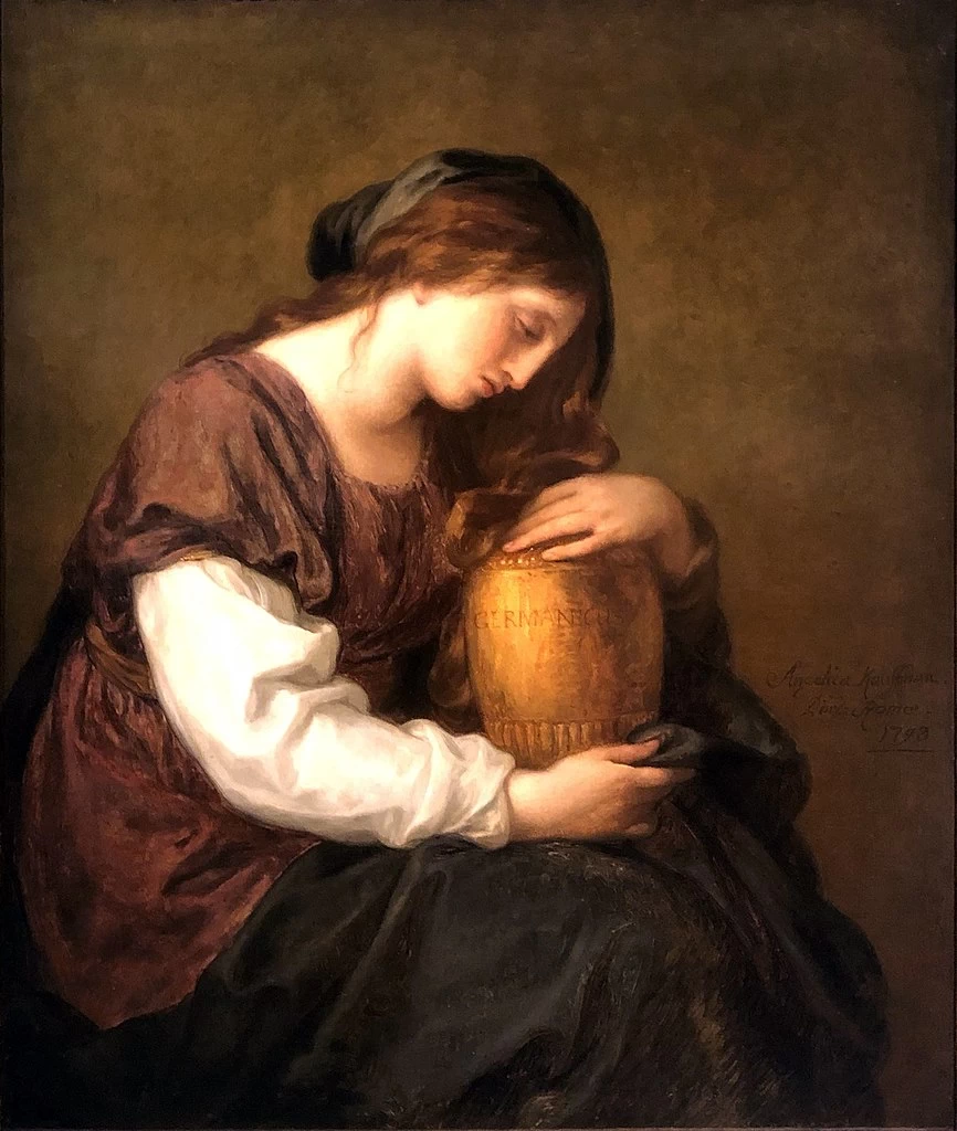 Angelika Kauffmann - Agrippina piange sopra l'urna di Germanico, Kunstpalast Düsseldorf